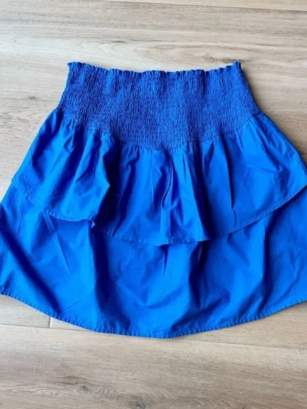 New Blue Ruffle Skirt - Picture 2 of 6